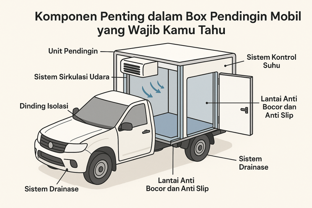 Komponen Penting dalam Box Pendingin Mobil yang Wajib Kamu Tahu